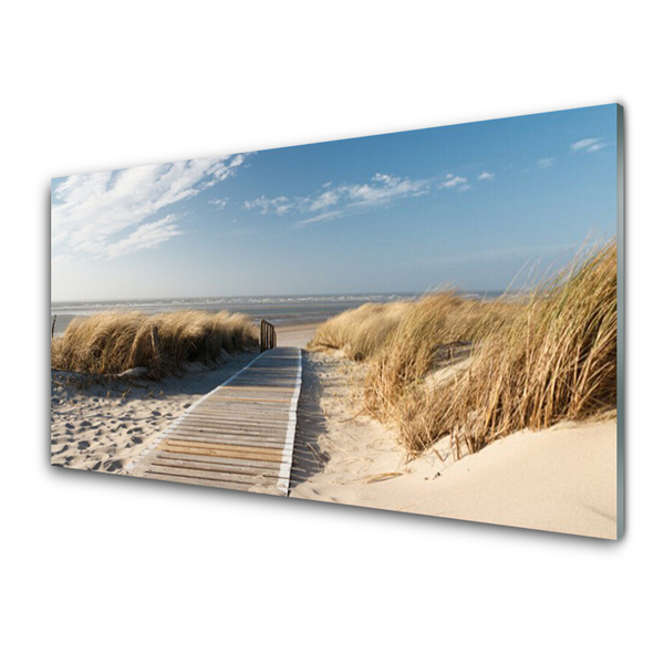 Nástenný panel  Pláž chodník krajina