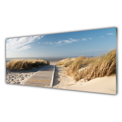 Nástenný panel  Pláž chodník krajina