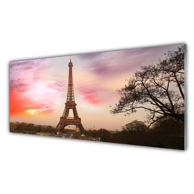 Nástenný panel  Eiffelova veža architektúra
