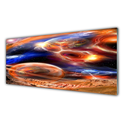 Nástenný panel  Abstrakcie vesmír
