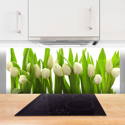 Nástenný panel  Tulipány kvety rastlina
