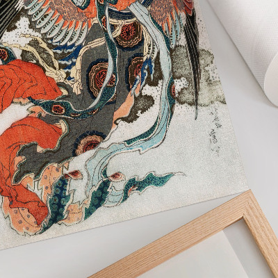 Plagát Japonský hokusai vo vintage štýle ukiyo-e