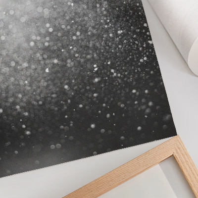 Poster na stenu Jemná svetlosivá bokeh jemnosť