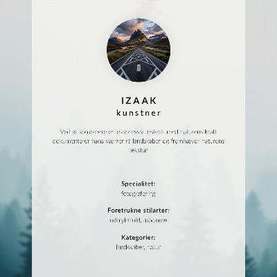 Plagát Jemný hmlistý lesný vták vysoko nad stromami