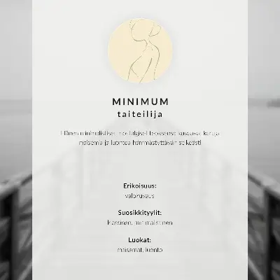 Plagát minimalistická krajina s čiernobielym mólom na pokojnej vode