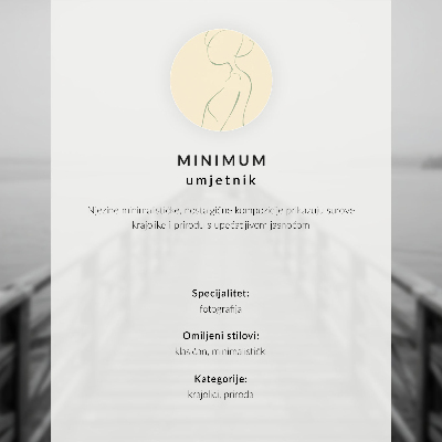 Plagát do obývačky Minimalistická krajina so stromom a lavičkou