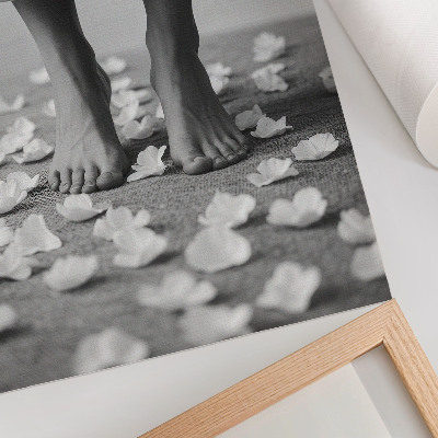 Poster na stenu Elegancia čiernobielych lupienkov mieru