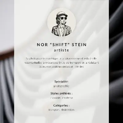 Plagát na stenu dizajn priestoru s kovovou konštrukciou a potrubím