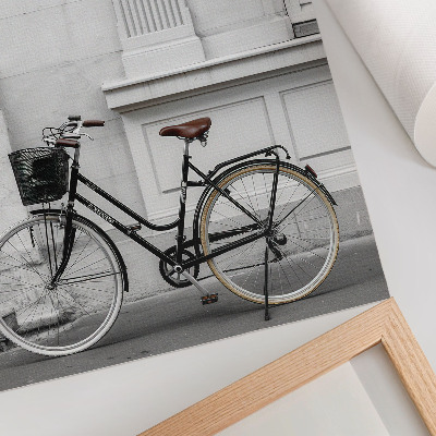 Poster na stenu Elegantný bicykel a klasická architektúra