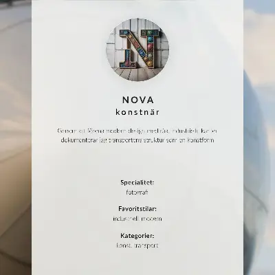 Plagát na stenu detail elegantného lietadla s kovovými prvkami