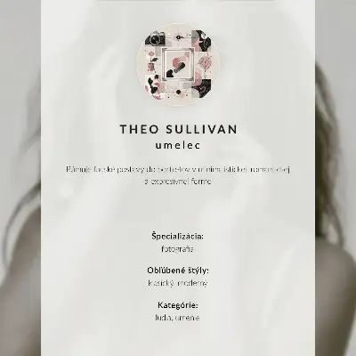 Plagát postava v prilbe v klasickom realistickom štýle