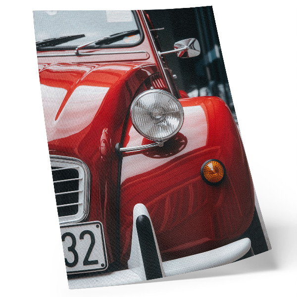 Plagát Klasické auto, výrazné detaily, retro atmosféra