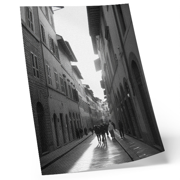 Poster na stenu Monochromatické čaro historickej ulice