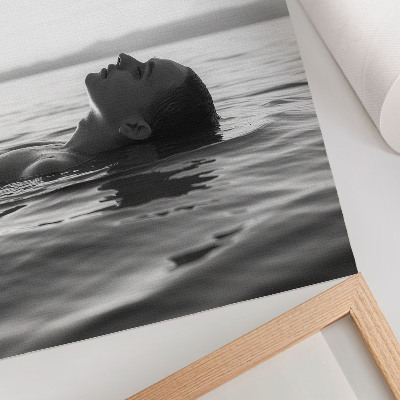 Poster na stenu Čiernobiela estetika, minimalistický štýl, elegancia