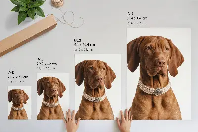 Elegantný náhrdelník so psom s luxusnou povrchovou úpravou