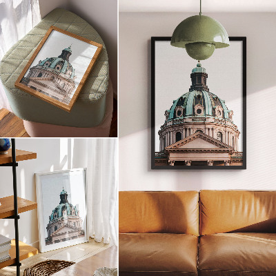 Poster na stenu Pôsobivé detaily kupoly klasickej architektúry