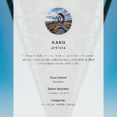 Poster na stenu Moderné budovy a suché konáre