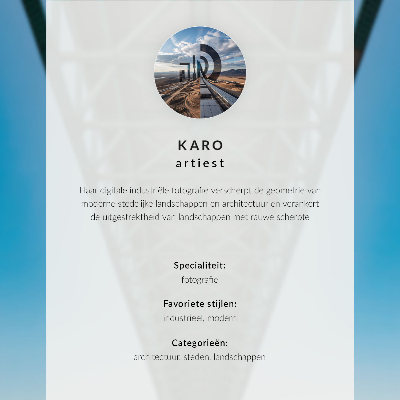 Poster na stenu Moderné budovy a suché konáre