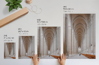 Poster na stenu Vysoké oblúky elegancia symetria mier priestor