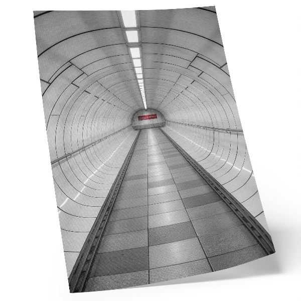 Poster na stenu Futuristické priestorové moderné stropné osvetlenie