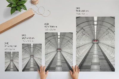 Poster na stenu Futuristické priestorové moderné stropné osvetlenie