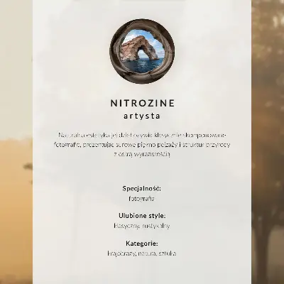 Plagát do obývačky čiernobiely strom v hmle so zobrazením jedinečného ticha