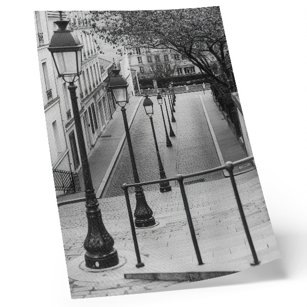Plagát do obývačky Očarujúce lampáše, krásna architektúra, ulica