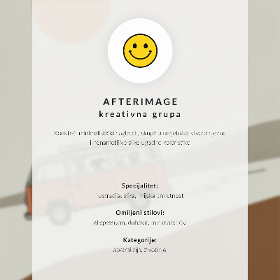 Poster na stenu Geometrické kruhy, kontrastné farby, minimalistický štýl