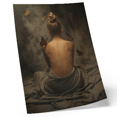 Poster na stenu Jemné motýle zvýrazňujú eleganciu a pokoj