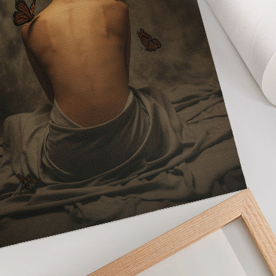 Poster na stenu Jemné motýle zvýrazňujú eleganciu a pokoj