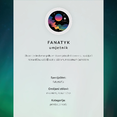 Plagát do obývačky Polárna žiara tyrkysová obloha trblietavé hviezdy
