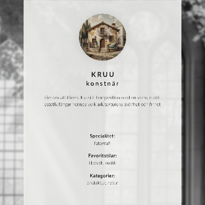 Plagát do obývačky Farebné fasády, zelené stromy, slnko na oblohe