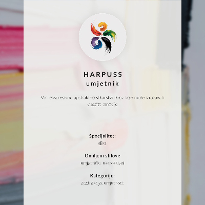 Poster na stenu Abstraktné pruhy farby dynamická textúra