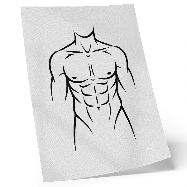 Poster na stenu Čierne čiary na svetlom pozadí - minimalistická estetika