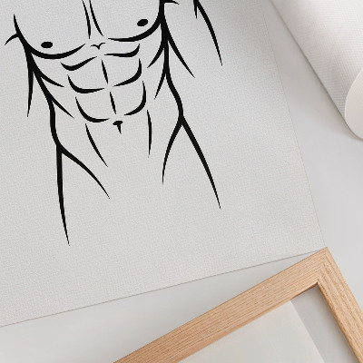 Poster na stenu Čierne čiary na svetlom pozadí - minimalistická estetika