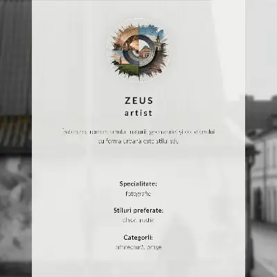 Plagát na stenu farebné domy v zimnej krajine