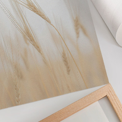 Plagát do obývačky Minimalistická elegancia klasov obilia