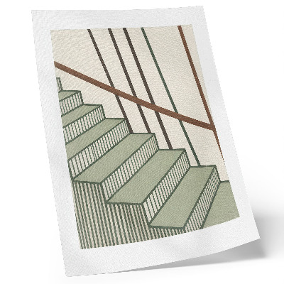 Plagát Geometria schodiska dynamika minimalizmus elegancia