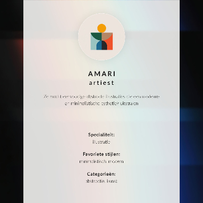 Poster na stenu Minimalistické kontrasty, dynamika, červený akcent