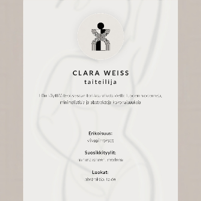Plagát do obývačky Minimalistická ručná línia elegancia modernosť