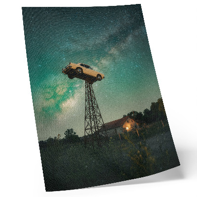 Poster na stenu Veľkolepé sky car na veži
