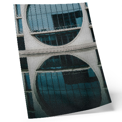 Poster na stenu Moderná architektúra skleneného odrazu budovy