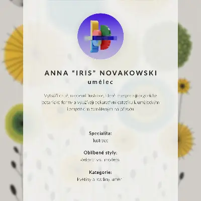 Plagát na stenu pastelové púpavy v modernom jemnom štýle