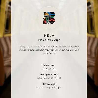 Plagát do obývačky moderné metro s hladkými a dynamickými linkami