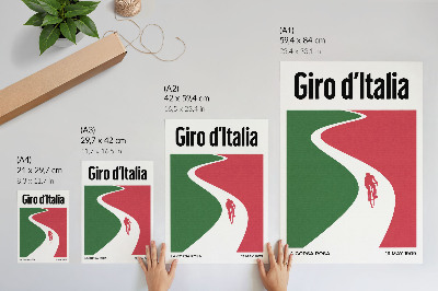 Plagát do obývačky Kontrastné farby, dynamický minimalistický štýl