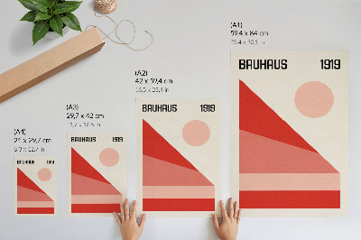 Plagát do obývačky Geometrická kompozícia moderný minimalizmus