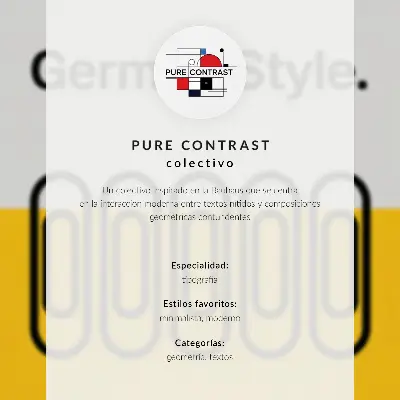 Plagát v štýle Bauhaus s geometrickým motívom do obývačky