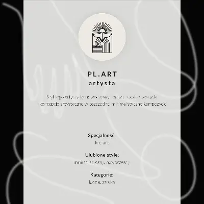 Plagát minimalistická silueta s čiernobielym kontrastom