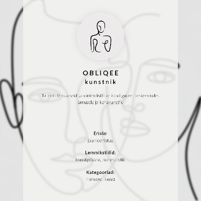 Plagát do obývačky Minimalistická žena obrys zloženia elegancia