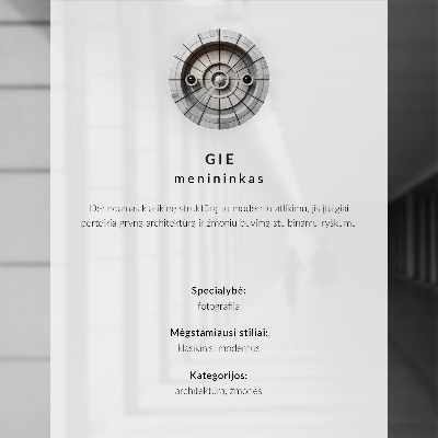 Poster na stenu Elegantný stĺp s anjelom a moderná architektúra